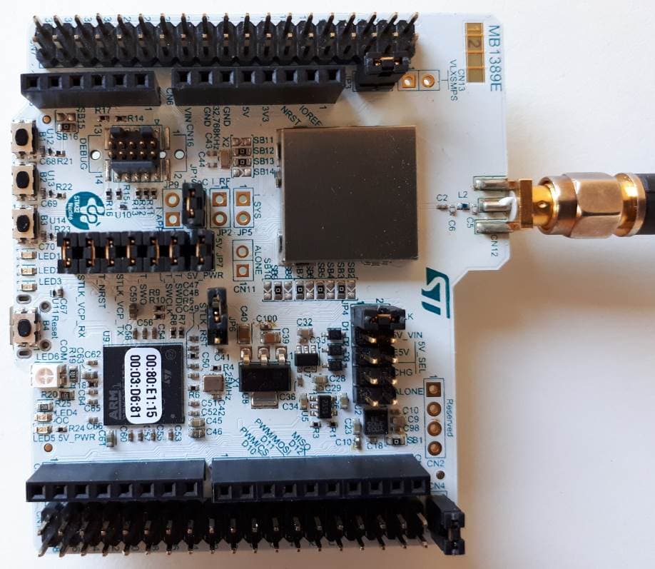 STM32WL Nucleo-64 evaluation board (NUCLEO-WL55JC1) - FCC ID YCP-MB1389001 - STMicroelectronics (Rousset) SAS (4)