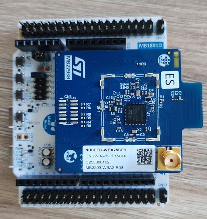 BLE RF evaluation board - FCC ID YCP-MB229300 - STMicroelectronics (Rousset) SAS (2)