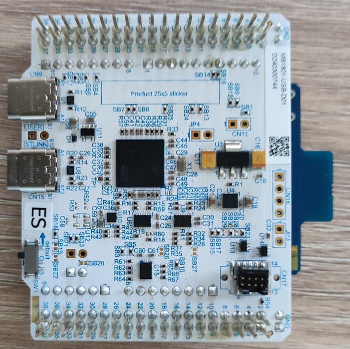 BLE RF evaluation board - FCC ID YCP-MB229300 - STMicroelectronics (Rousset) SAS