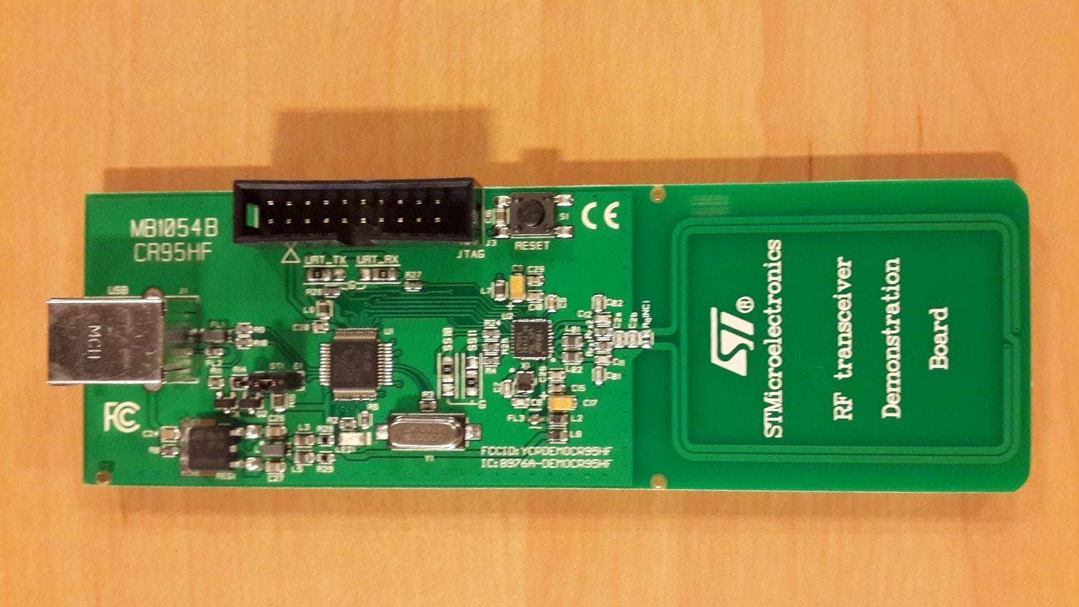 RFID Reader - FCC ID YCPDEMOCR95HF - STMicroelectronics (Rousset) SAS (2)