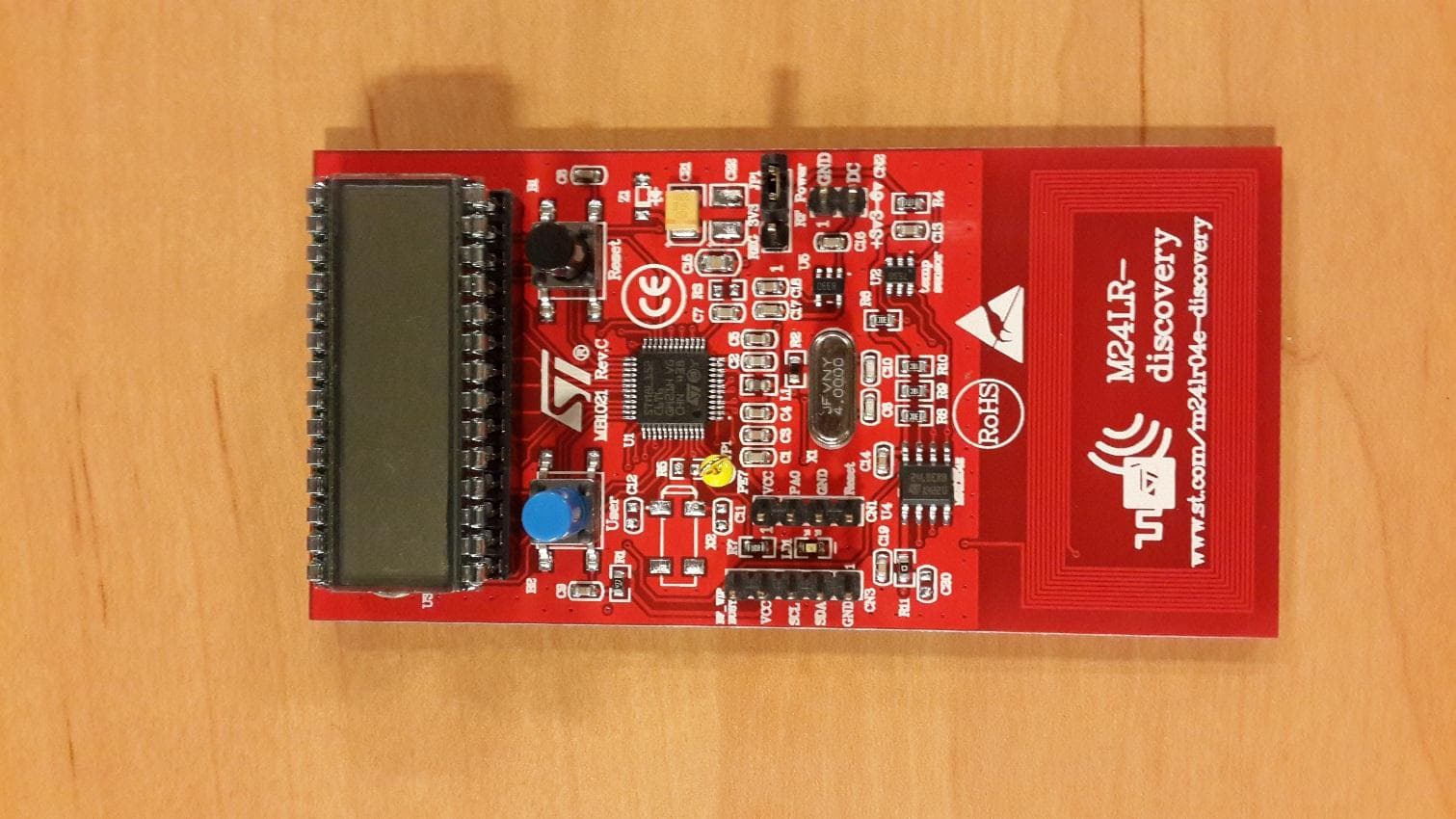 RFID Reader - FCC ID YCPDEMOCR95HF - STMicroelectronics (Rousset) SAS