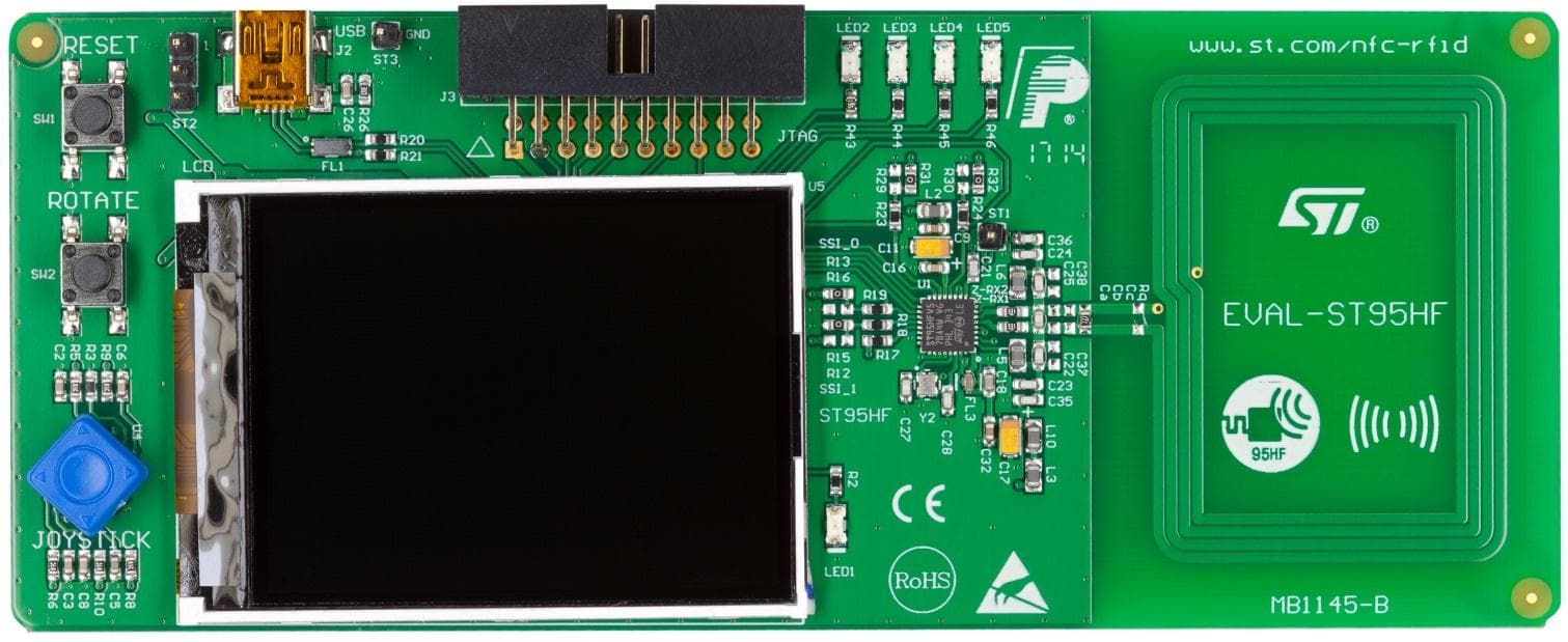 RFID Reader - FCC ID YCPEVALST95HF - STMicroelectronics (Rousset) SAS