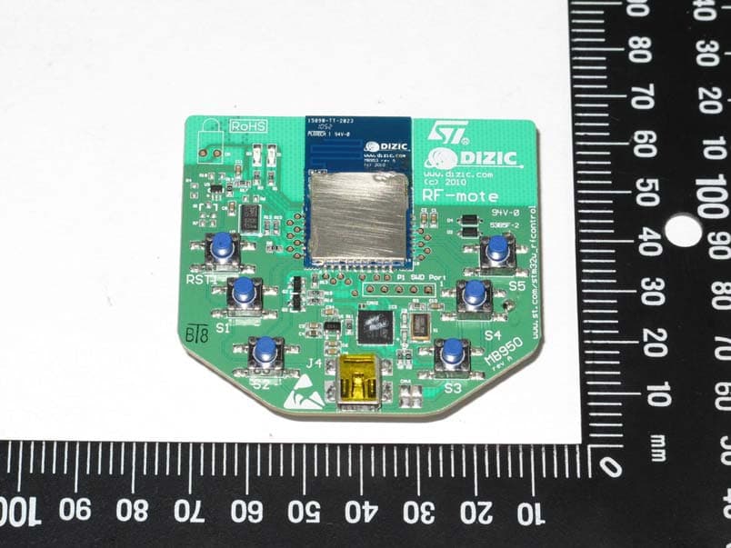 RF Control Kit - FCC ID YCPSTM32WLCDL - STMicroelectronics (Rousset) SAS