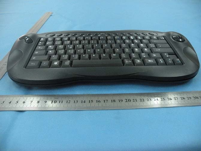 2.4Ghz wireless multimedia keyboard with mouse function - FCC ID YDXQX-K208 - Goeasily international Co., Ltd (4)