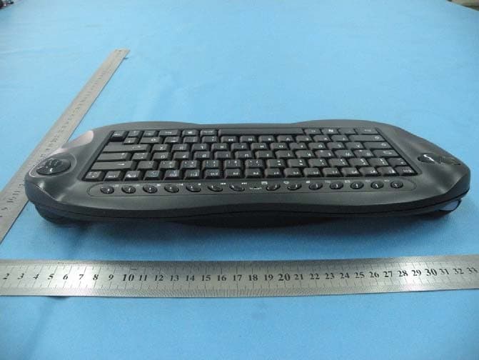 2.4Ghz wireless multimedia keyboard with mouse function - FCC ID YDXQX-K208 - Goeasily international Co., Ltd (5)
