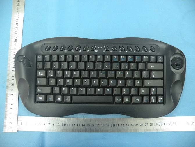 2.4Ghz wireless multimedia keyboard with mouse function - FCC ID YDXQX-K208 - Goeasily international Co., Ltd (3)