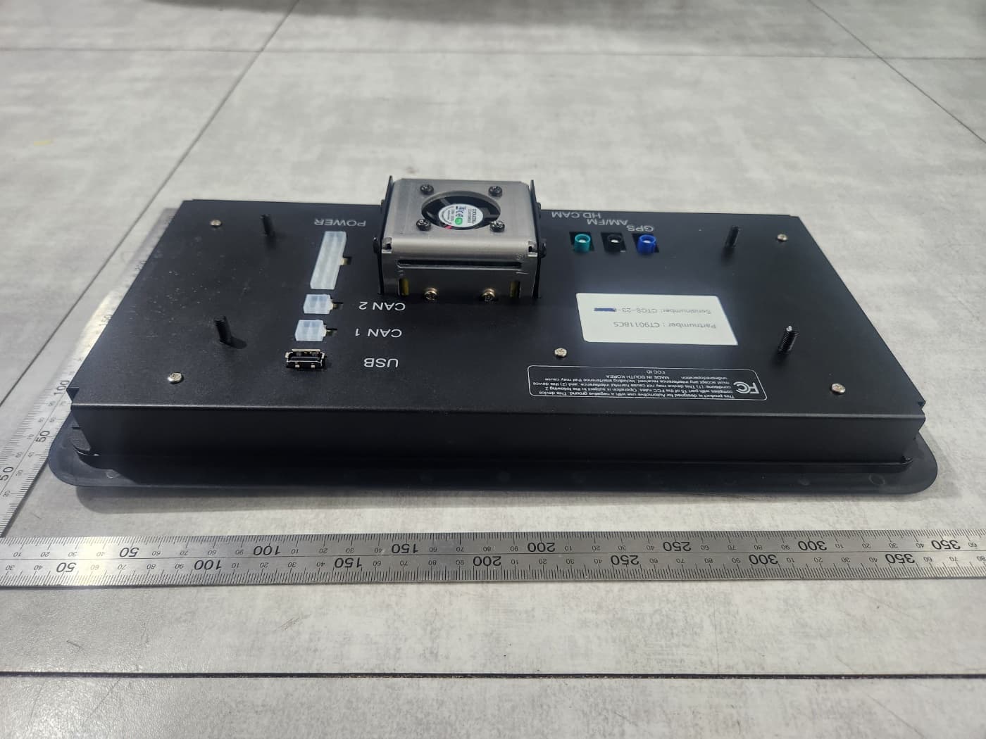 In-vehicle Infortainment System - FCC ID YE48CSV3 - Glosys Inc.