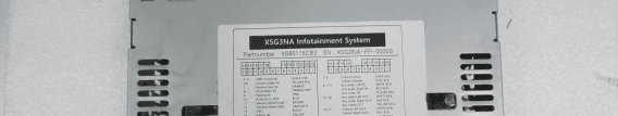 In-vehicle Infortainment System - FCC ID YE4XSG3CB2 - Glosys Inc. (4)