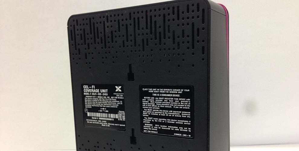T-Mobile Provider Specific Consumer Signal Booster - FCC ID YETD24CU - Nextivity Incorporated