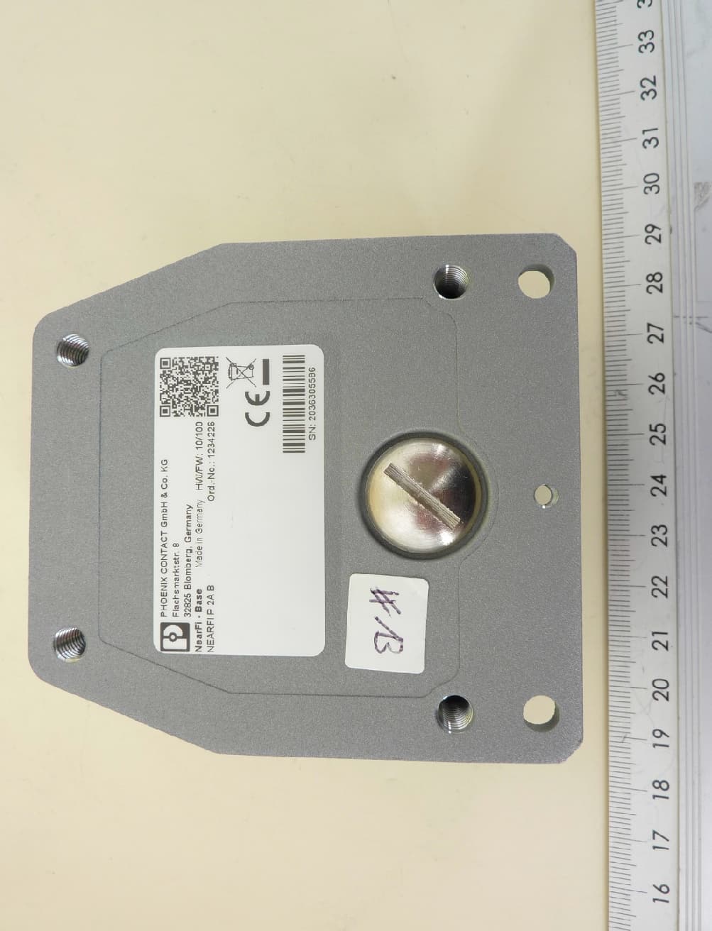 Energy Coupler Base - FCC ID YG3P2AB - Phoenix Contact GmbH & Co. KG