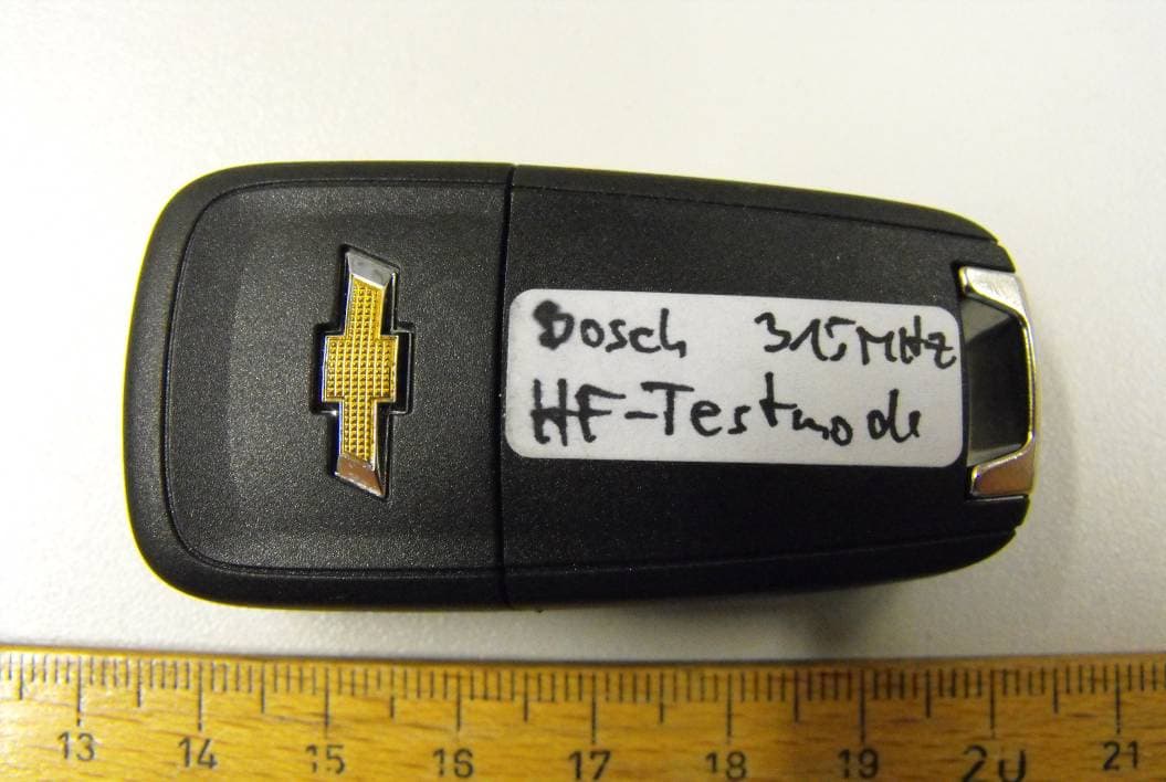 Flip Key - FCC ID YGOHUF2642 - Huf  Huelsbeck & Fuerst GmbH & Co. KG