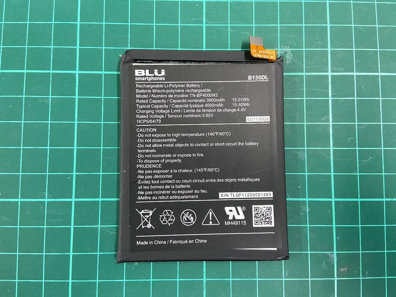 Smart Phone - FCC ID YHLBLUB135DL - BLU Products, Inc. (5)