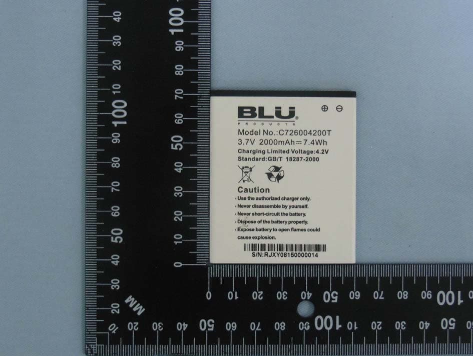 Mobile Phone - FCC ID YHLBLUDASH50 - BLU Products, Inc.