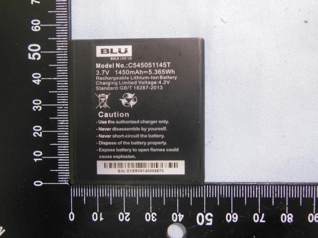 Mobile phone - FCC ID YHLBLUDASHJ - BLU Products, Inc.