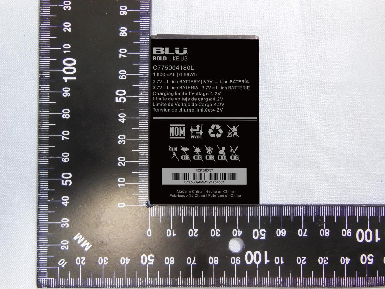 Smartphone - FCC ID YHLBLUDASHM - BLU Products, Inc.