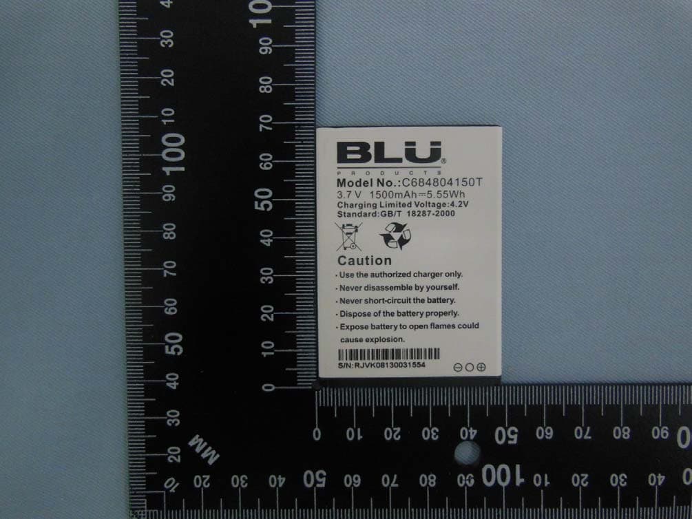 Mobile Phone - FCC ID YHLBLUDASHMUS40 - BLU Products, Inc. (3)