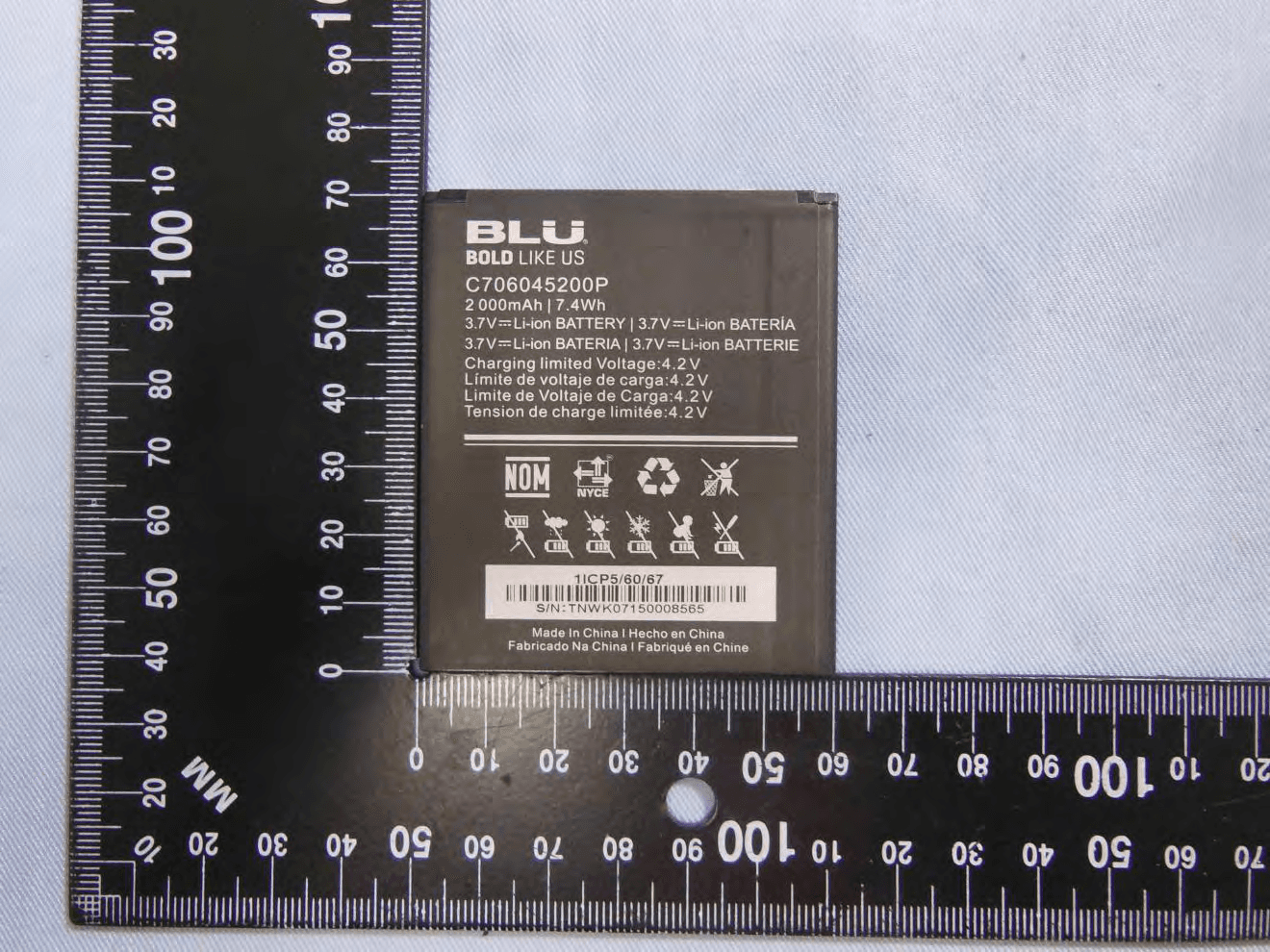 Smartphone - FCC ID YHLBLUDASHX - BLU Products, Inc.