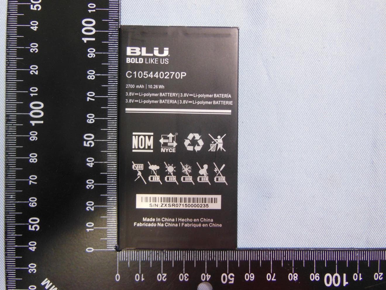Mobile phone - FCC ID YHLBLUDASHXPLUS - BLU Products, Inc.