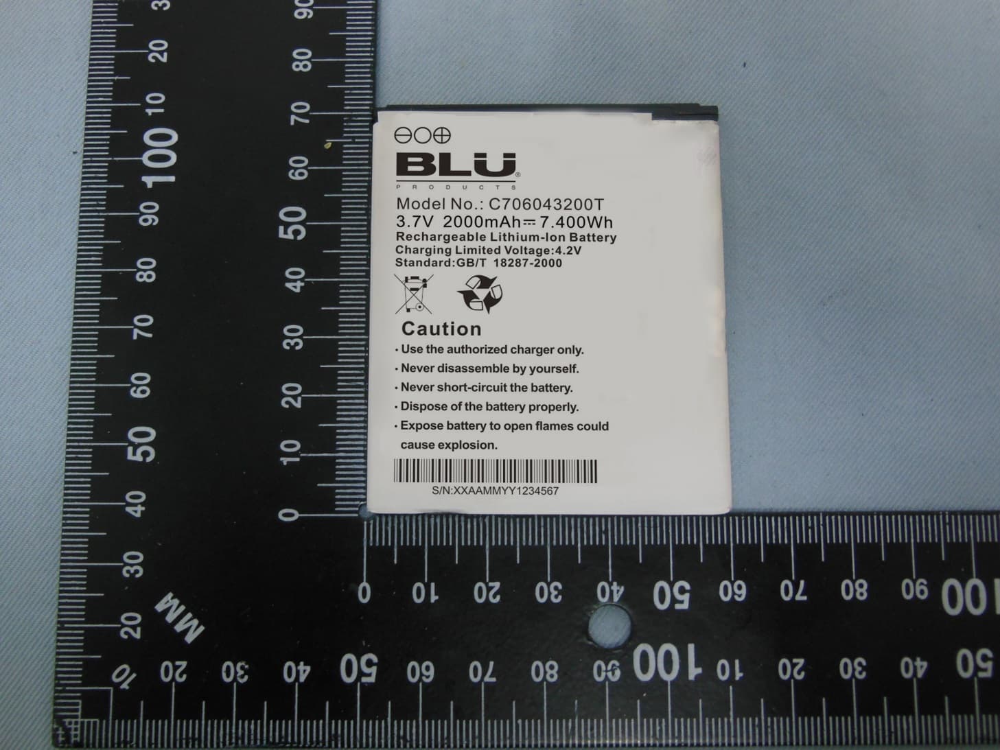 Mobile phone - FCC ID YHLBLULIFEONEM - BLU Products, Inc. (1)