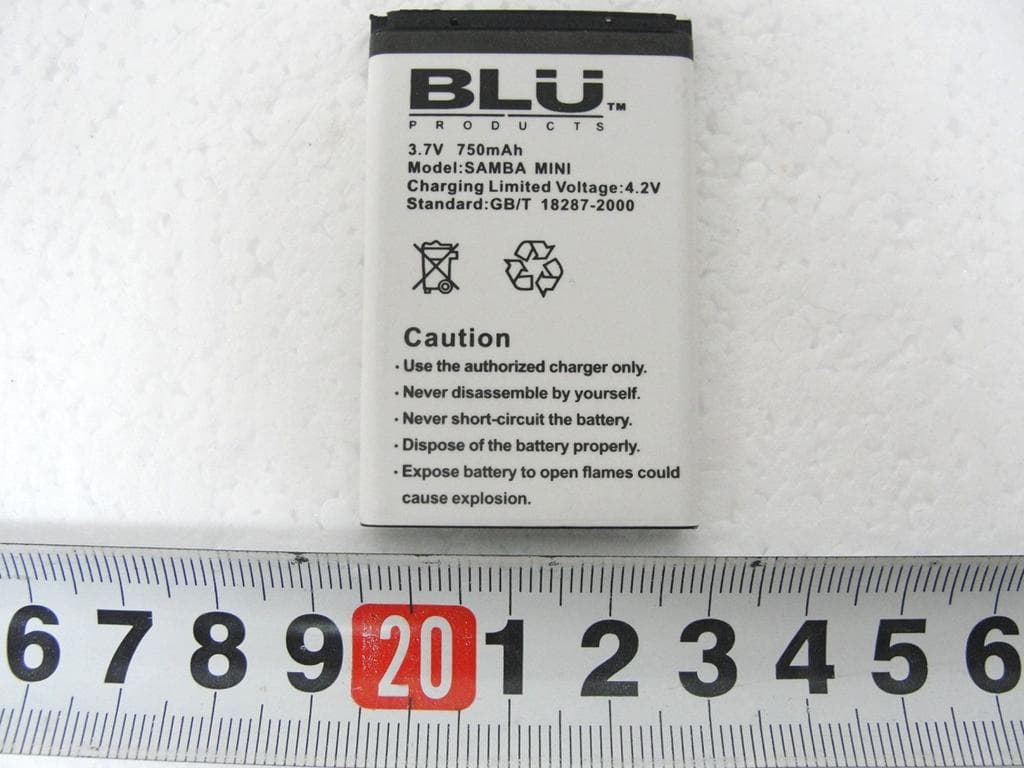 GSM mobile phone - FCC ID YHLBLUSAMBMN - BLU Products, Inc. (3)
