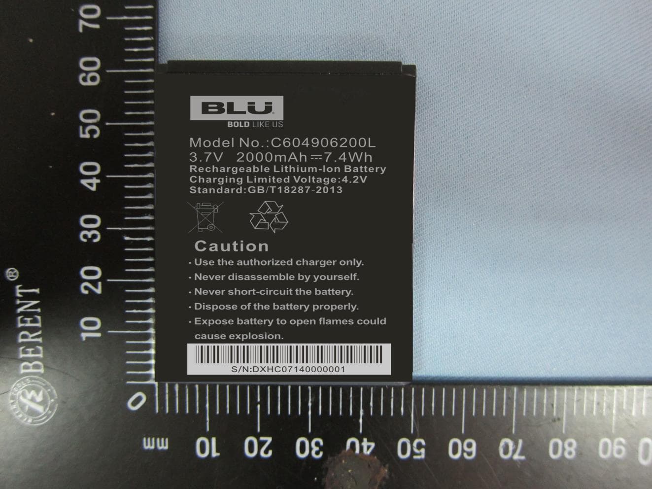 Mobile phone - FCC ID YHLBLUSPORT45 - BLU Products, Inc. (1)