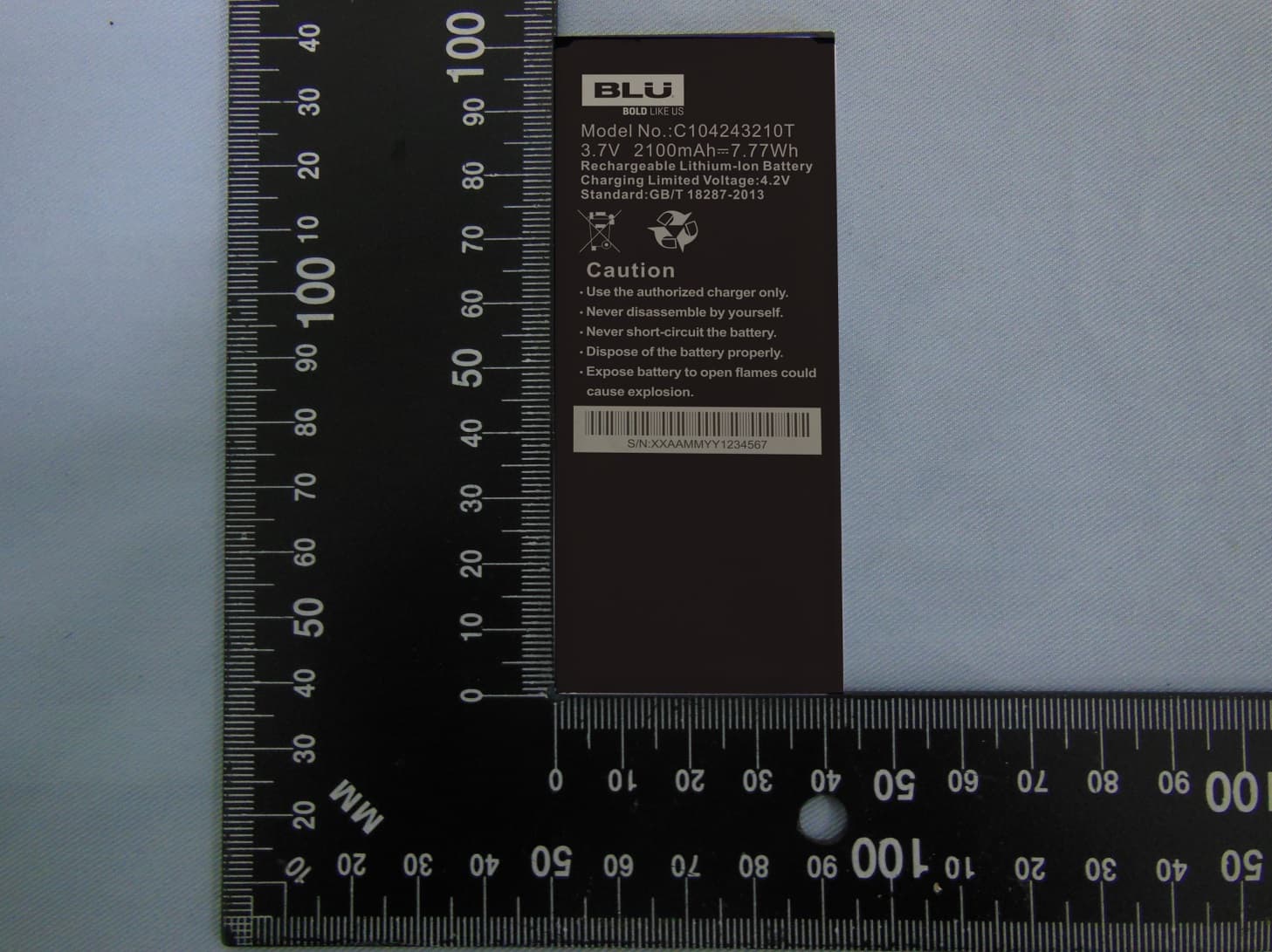 GSM Mobile Phone - FCC ID YHLBLUST55K - BLU Products, Inc. (1)