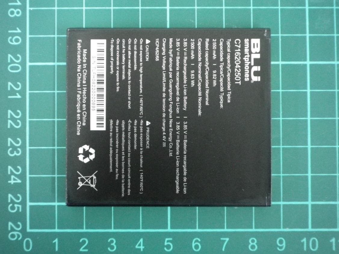 Smart Phone - FCC ID YHLBLUSTMN22 - BLU Products, Inc. (2)