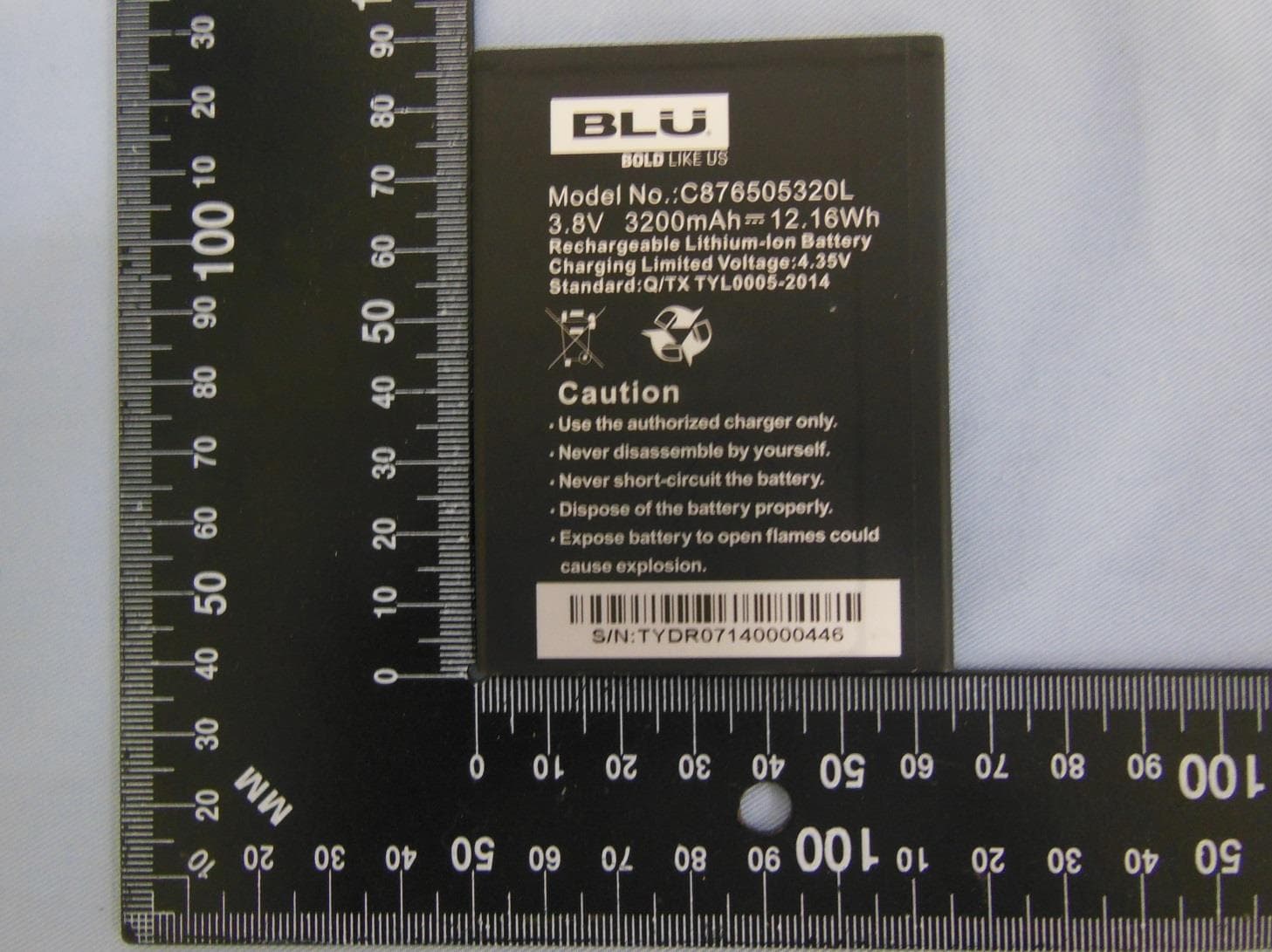 Smart phone - FCC ID YHLBLUSTUD60LTE - BLU Products, Inc.