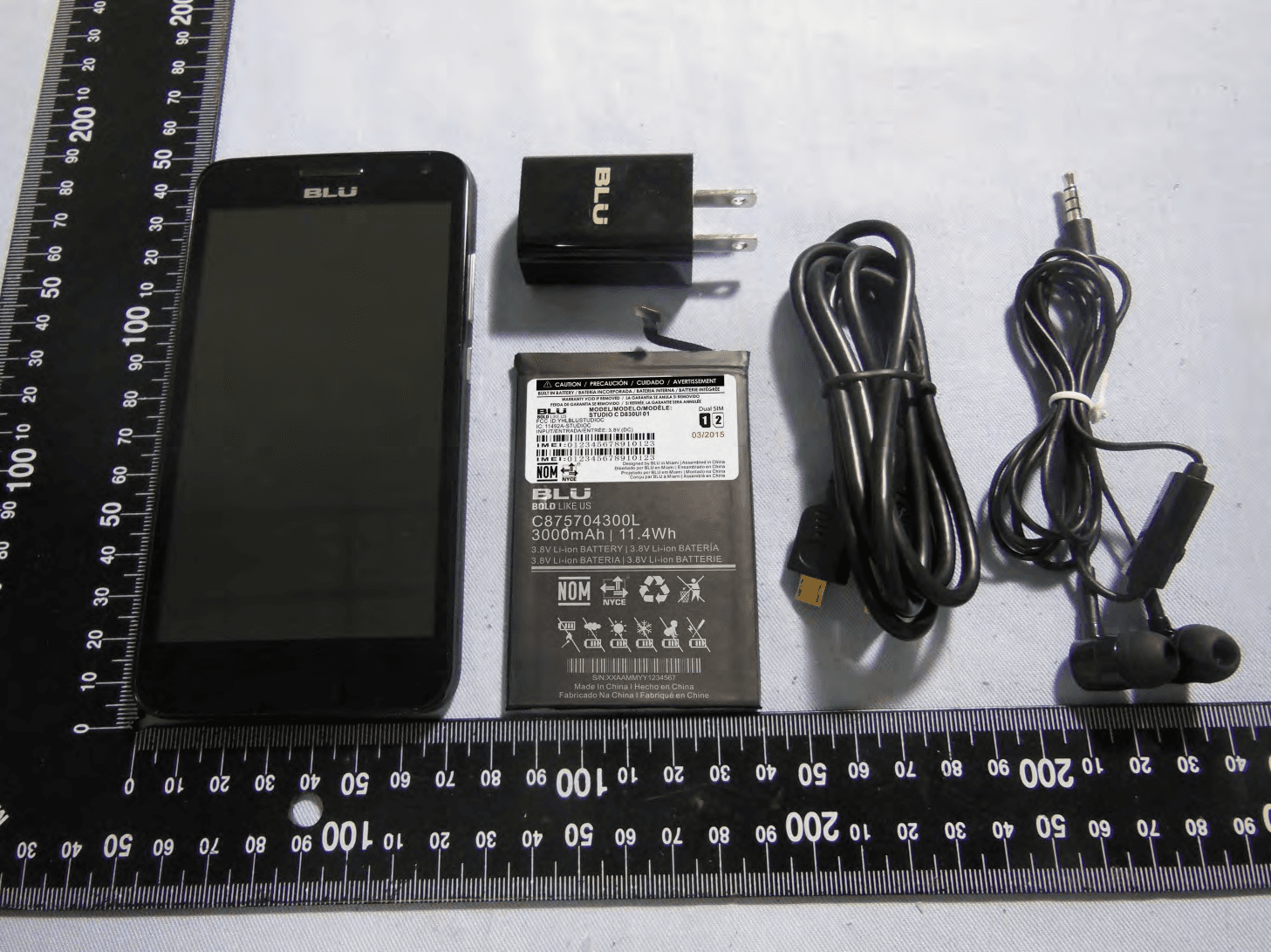 Mobile phone - FCC ID YHLBLUSTUDIOC - BLU Products, Inc. (4)
