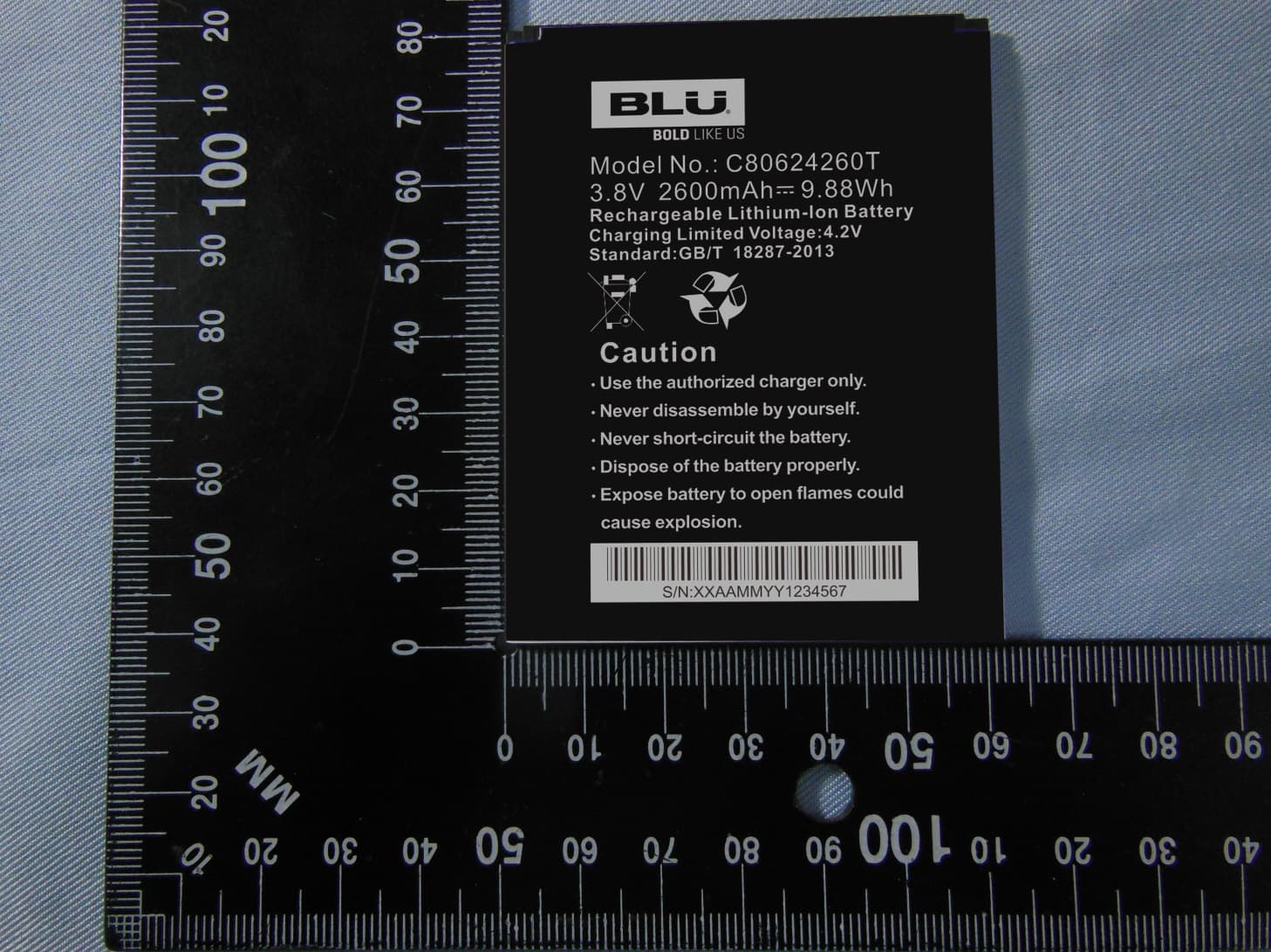Mobile phone - FCC ID YHLBLUSTXPLUS - BLU Products, Inc. (1)
