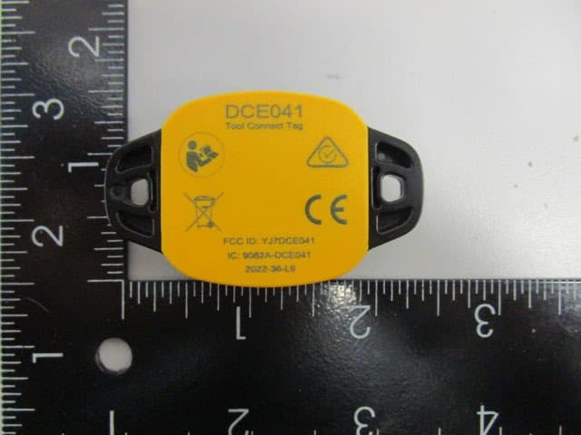 BLE Tag - FCC ID YJ7-DCE045 - Stanley Black & Decker (2)