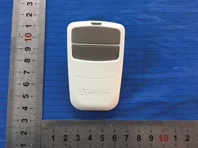 Remote Control - FCC ID YJFDTX02-CC - GUARDIAN SHANGHAI CORP. (4)