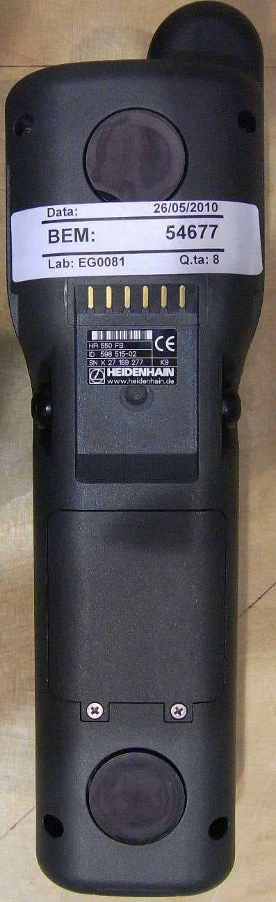 Wireless Handwheel System - Handwheel - FCC ID YJKHR550FS - DR. JOHANNES HEIDENHAIN GmbH
