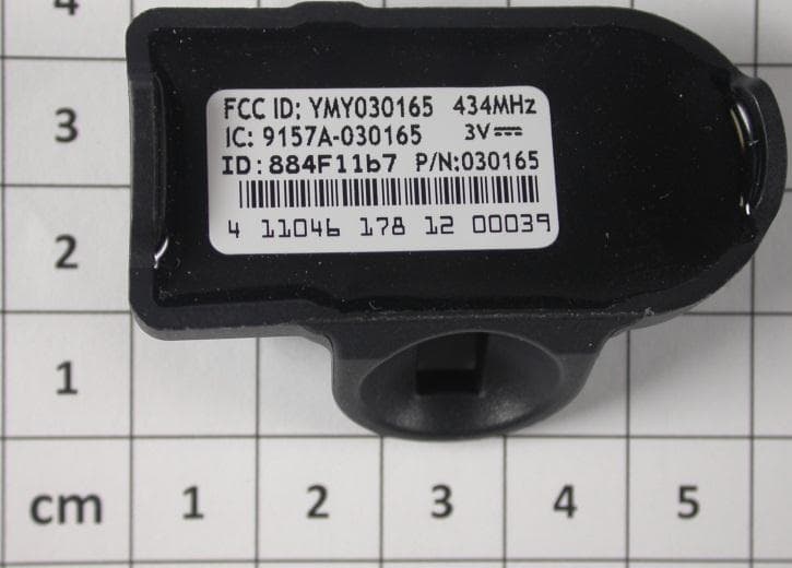 Tire Pressure Monitoring System - Tire Safety System - FCC ID YMY030165 - TireCheck GmbH (1)