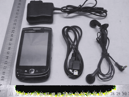GSM MOBILE PHONE-WIFI PORTION - FCC ID YNFBB2500WT - Newport Wholesale