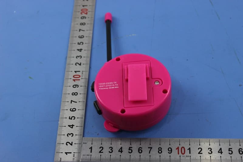 10035 - BARBIE GEO POP - Walkie Talkie - FCC ID YNIJAZWARES10035 - Jazwares, LLC (2)