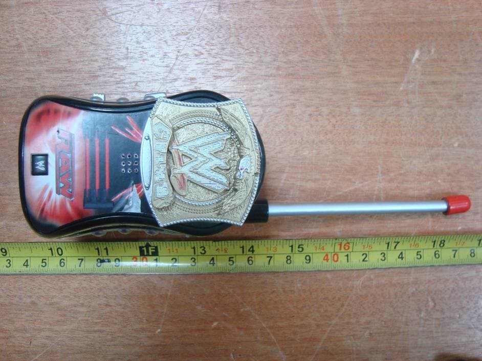 WWE Walkie Talkie - FCC ID YNIJAZWARES13510 - Jazwares, LLC