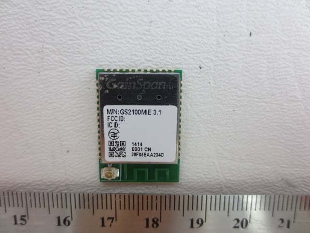 Ultra-Low Power Wi-Fi Module - FCC ID YOPGS2100MIE - Gainspan Corporation (3)