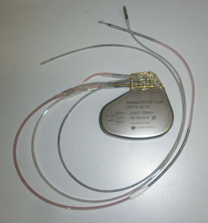 Implantable cardioverter defibrillator - FCC ID YSGCRTDSONR9770 - SORIN CRM