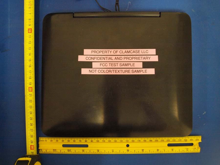 iPad Accessory with KB and BT radio - FCC ID YUG-CCM1000026 - CLAMCASE, LLC (2)