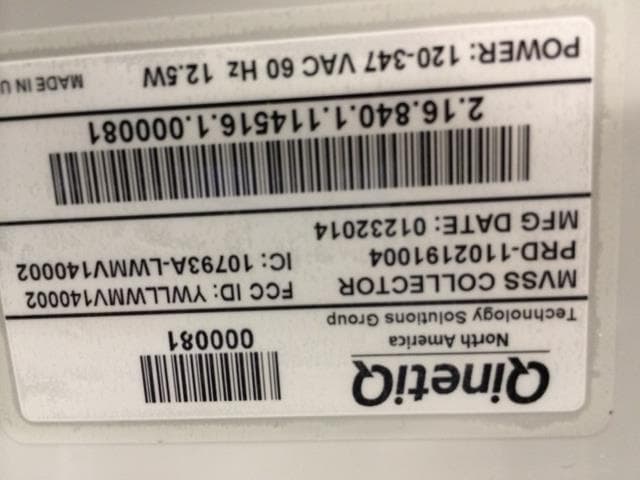 Collects voltage and current readings from MVSS sensors - FCC ID YWLLWMV140002 - QinetiQ North America, Inc. (3)