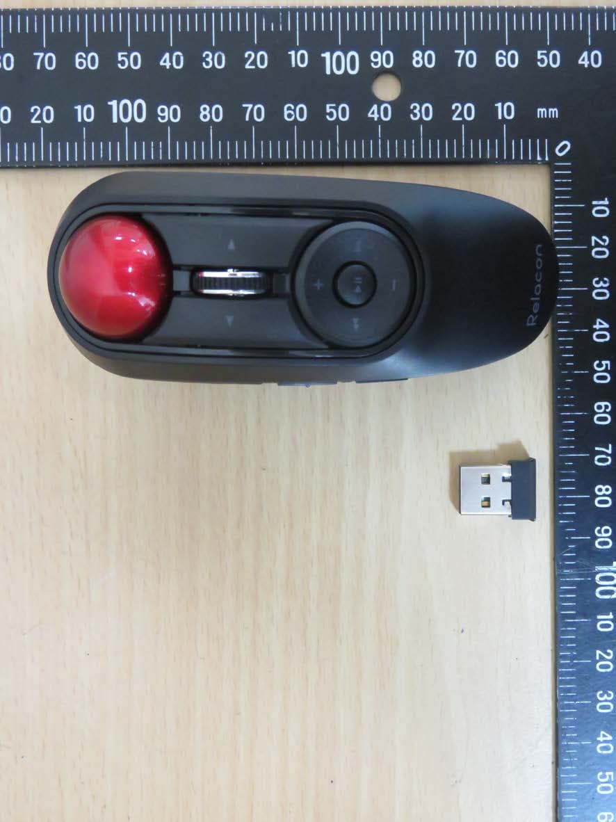 Wireless Trackball Mouse - FCC ID YWO-M-RT1DR - ELECOM CO., LTD.