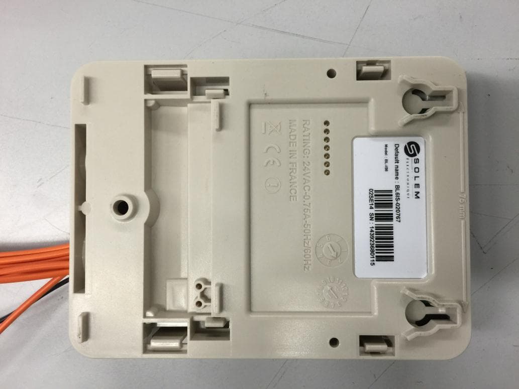 Irrigation Module Sector - FCC ID YWW-BLIS - SOLEM