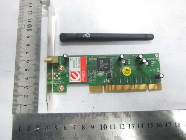WIRELESS N150 PCI ADAPTER - FCC ID YZ500000008 - ENCORE ELECTRONICS INC.