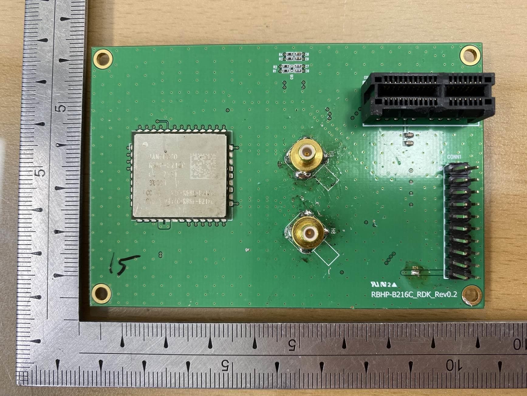 BT(V4.2) + WLAN(802.11a/b/g/n/ac) 2x2 MIMO Module - FCC ID YZP-RBHPB216C1 - LG Innotek Co., Ltd. (3)