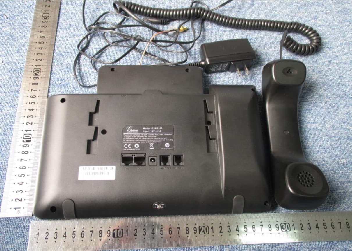 IP Phone - FCC ID YZZGXP2160 - Grandstream Networks, Inc.