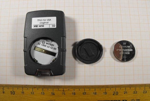 Remote control for car heating - FCC ID Z2L812674 - Teltronic AG