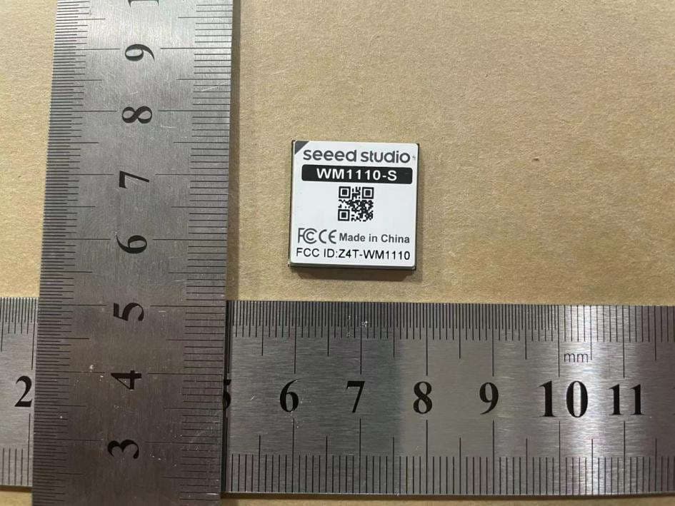 WM1110 - FCC ID Z4T-WM1110 - Seeed Technology Co., Ltd.