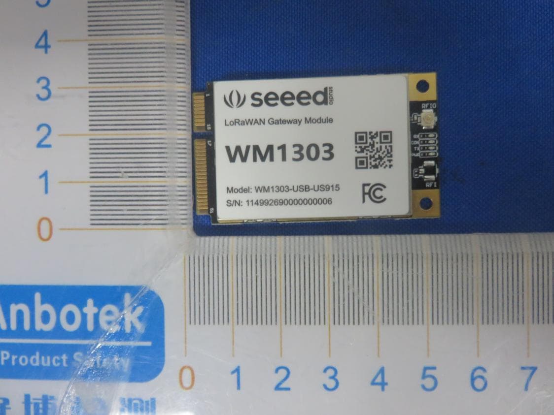 WM1303 LoRaWAN Gateway Module(USB) - US915 - FCC ID Z4T-WM1303-B - Seeed Technology Co., Ltd.