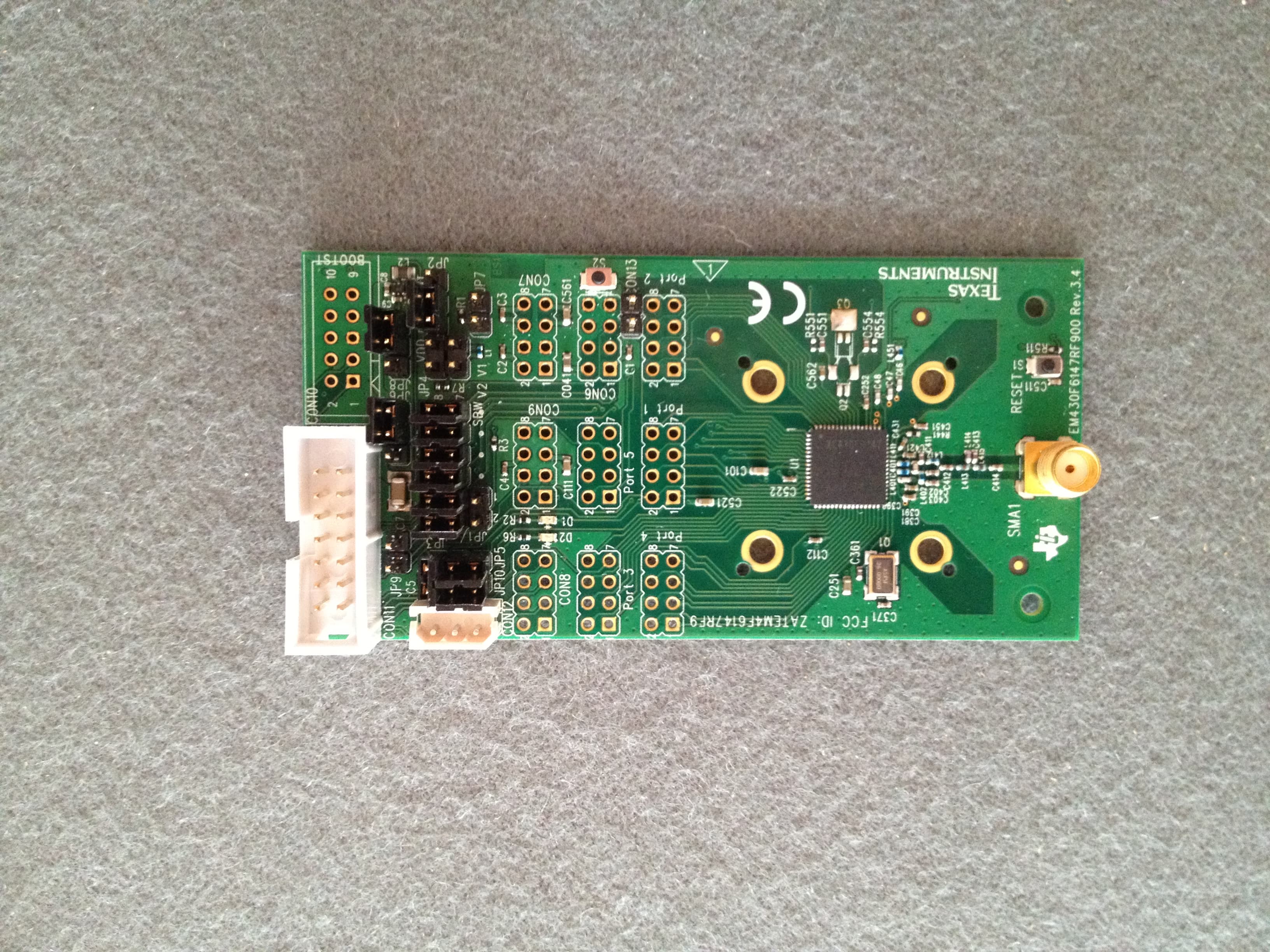 Development Tool - FCC ID Z64EM4F6147RF9 - Texas Instruments Incorporated